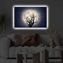 Wallity Lienzo Decorativo Iluminado con Led Multicolor 45 x 70 cm